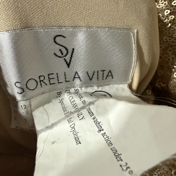 Sorella Vita Gold Sequin Maxi Dress - Picture 4 of 4